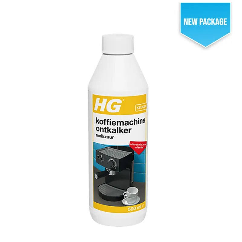 HG ขจัดคราบตะกรันเครื่องชงกาแฟ (สูตรกรดแลคติก) ขนาด 500 ml.